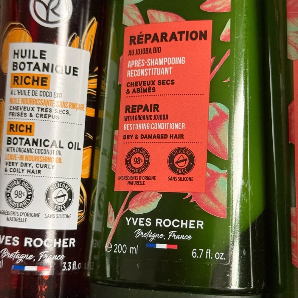 Yves Rocher France Hair Repair - Full Restoring Set